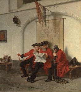 正面からのニュース、1880 作： Charles Meer Webb