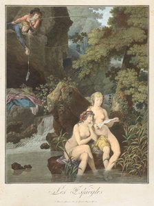 いたずら者 作： Charles Melchior Descourtis