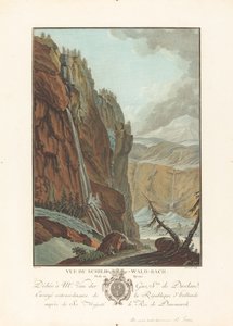 Vue du Schild-Wald-Bach Prize en Hyver、1785年。 作： Charles Melchior Descourtis