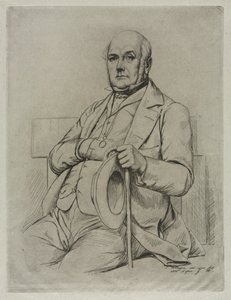 カシミールルコンテ、1856年。 作： Charles Meryon