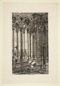 ノートルダム美術館 作： Charles Meryon