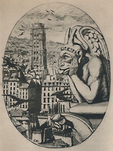 Le Stryge第8州6 34 x 5 18インチ、1853年、1927年