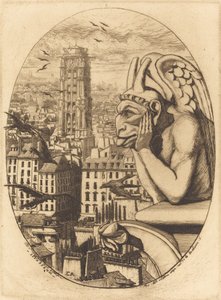 Le stroge (吸血鬼) 作： Charles Meryon