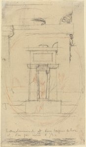 モリエールの墓 作： Charles Meryon