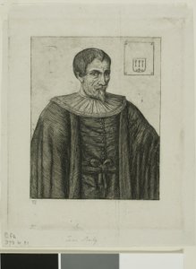 ジャン・ベスリー、歴史家の肖像 作： Charles Meryon