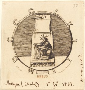 Rebus: "Here Lies the Ancient Vendetta" (レバス: "Here Lies the Ancient Vendetta") 作： Charles Meryon