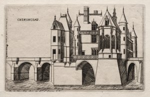 シュノンソー城 作： Charles Meryon