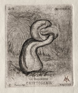 病弱なクリプトガム 作： Charles Meryon