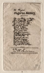ウジェーヌ・ブレリーへの詩 作： Charles Meryon