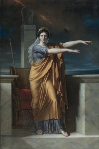 Polyhymnia、Muse of Eloquence、1800 作： Charles Meynier