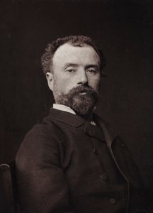 芸術および伝記アルバム、5年目、サロン1885;フランスの画家イポリットドミニクベルトー（1843-1926）の肖像