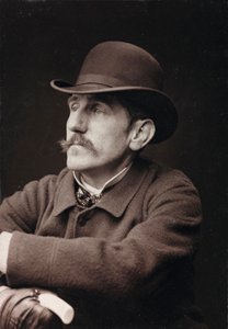 芸術および伝記アルバム、5年目、サロン1885;フランスの画家ジョルジュ=ルイ・ヒヨン（1855-1901）の肖像
