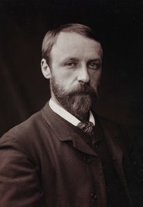 芸術および伝記アルバム、6年目、サロン1885;ベルギーの画家エミール・クラウス（1849-1924）の肖像