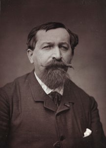 芸術および伝記アルバム、6年目、サロン1885;画家ジョセフエミールグリデル（1839-1901）の肖像