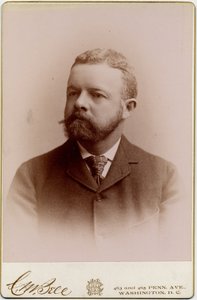ヘンリーキャボットロッジ（1850-1924）、米国上院議員（アルブメン写真） 作： Charles Milton Bell