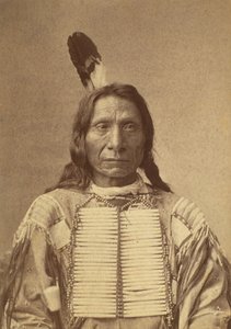 マピヤ ルタ レッド クラウド、1880 年。 作： Charles Milton Bell