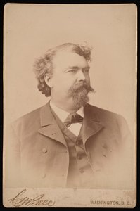 Alexander Brown 1843-1906 の肖像、1893 年以前。 作： Charles Milton Bell