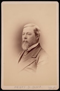 Henry David Cooke 1825-1881 の肖像、1881 年以前。 作： Charles Milton Bell