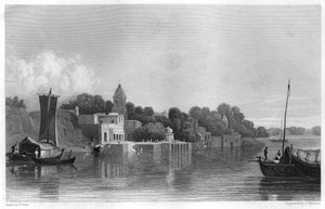 インド、カウンポア、c1860。 作： Charles Mottram