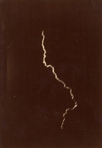 [雷雨の中の稲妻の螺旋]、1886 年 5 月 12 日。