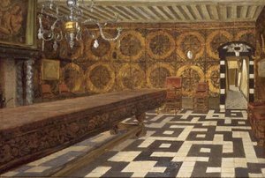 プランタン美術館の一室（アントワープ 作： Charles Napier Hemy