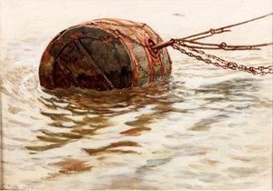 ブイ（ボディカラー） 作： Charles Napier Hemy