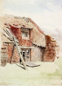 フィッシャーマンズコテージ（ボディカラー） 作： Charles Napier Hemy