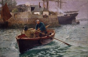 帰国、1885年。 作： Charles Napier Hemy