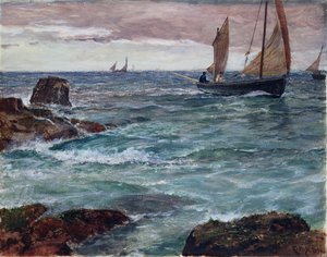 ホームワードバウンド 作： Charles Napier Hemy