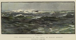 モーリー・ロバーツによる「ヴィジアのリハビリテーション」のイラスト 作： Charles Napier Hemy