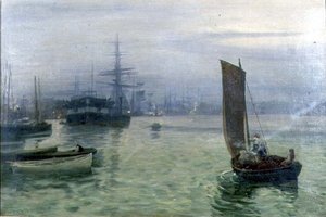 のラストボート 作： Charles Napier Hemy