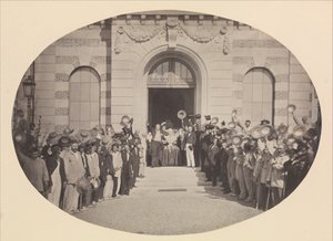 【8月15日。 ヴァンセンヌの帝国亡命]、1858年。 作： Charles Nègre