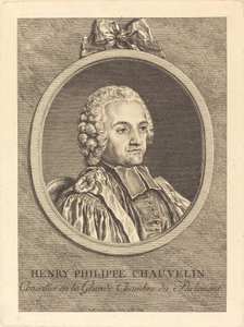 アンリ・フィリップ・ショーヴラン 作： Charles Nicolas Cochin II