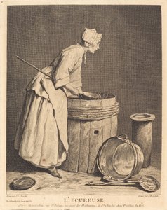 リス 作： Charles Nicolas Cochin I after Jean Siméon Chardin