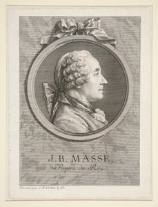 ジャン＝バティスト・マスの肖像 作： Charles Nicolas Cochin the younger