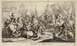ミュレの戦い（フランス）、アルビジョ ン十字軍 作： Charles Nicolas II Cochin