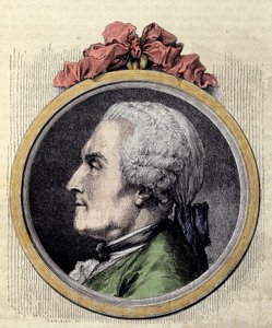 シャルルマリーラコンダミーヌ、フランスの数学者および自然主義者の肖像画 作： Charles Nicolas II Cochin