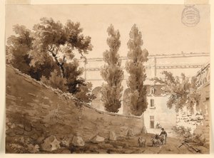 南フランスの地方 作： Charles Nicolas Ransonnette