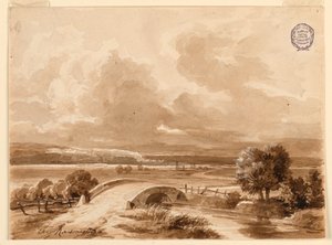 風景 作： Charles Nicolas Ransonnette