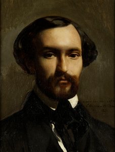 作曲家シャルル・グノーの肖像 1818-1893, 1841. 作： Charles Octave Blanchard