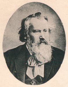 「ブラームス」、1893年、1895年 作： Charles Olivier de Penne