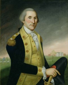 プリンストンでのジョージ・ワシントン 作： Charles P. & Peale Charles W. (1741 1827) Polk