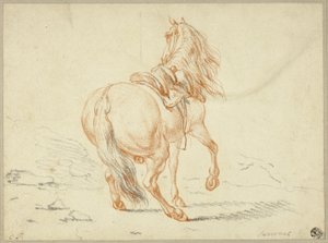 騎手のいない馬 作： Charles Parrocel