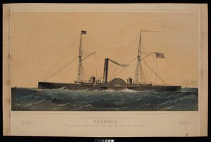 アメリカ合衆国砲艦オセオラ号... 作： Charles Parsons