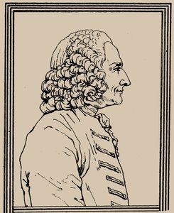 作曲家ジャン＝フィリップ・ラモーの肖像、1683～1764年頃。 1800年。 作： Charles Paul Landon
