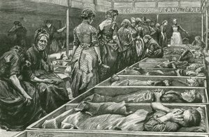 ホワイトチャペルの女性のための救世軍の避難所 作： Charles Paul Renouard