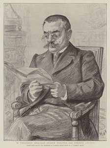 M Theophile Delcasse、フランス外務大臣