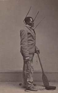 ウィルソン、ニューオーリンズ出身のブランド奴隷、1863年。 作： Charles Paxson