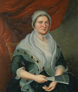 エミリー・スマイリー・スノーデン、1793年。 作： Charles Peale Polk