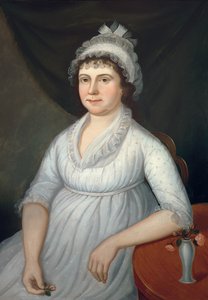 ハンナ・レモン・コーコラン、1802-10年頃 作： Charles Peale Polk